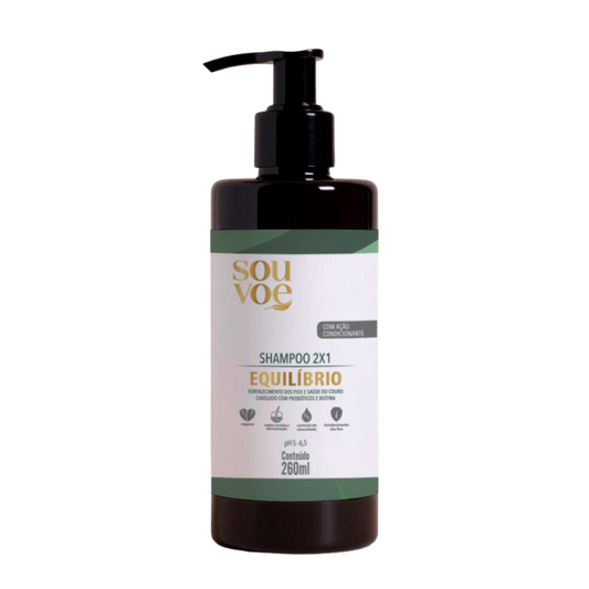 Shampoo 2x1 Equilíbrio 260ml